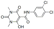 N-(3,4-dichlorophenyl)-1,2,3,4-tetrahydro-6-hydroxy-1,3-dimethyl-2,4-dioxopyrimidine-5-carboxamide CAS#: 65400-98-8