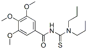 N-(3,4,5-Trimethoxybenzoyl)-N',N'-dipropylthiourea CAS#: 67716-02-3
