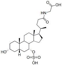 N-[(3a,5b,7a)-3-hydroxy-24-oxo-7-(sulfooxy)cholan-24-yl]-glycine CAS#: 67030-55-1