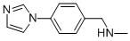 N-[4-(1H-IMIDAZOL-1-YL)BENZYL]-N-METHYLAMINE CAS#: 179873-45-1