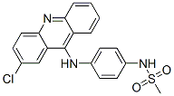 N-[4-[(2-Chloro-9-acridinyl)amino]phenyl]methanesulfonamide CAS#: 61462-73-5