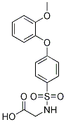N-[4-(2-Methoxyphenoxy)phenylsulfonyl]glycine, 96% CAS#: 606944-93-8