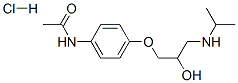 N-[4-[2-hydroxy-3-[(1-methylethyl)amino]propoxy]phenyl]acetamide monohydrochloride CAS#: 6996-43-6