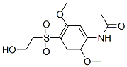 N-[4-[(2-hydroxyethyl)sulphonyl]-2,5-dimethoxyphenyl]acetamide CAS#: 68039-15-6