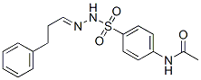 N-[4-[(3-phenylpropylideneamino)sulfamoyl]phenyl]acetamide CAS#: 7356-78-7