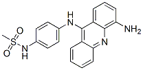 N-[4-[(4-Amino-9-acridinyl)amino]phenyl]methanesulfonamide CAS#: 61417-07-0