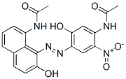 N-[4-[[8-(acetylamino)-2-hydroxy-1-naphthyl]azo]-5-hydroxy-2-nitrophenyl]acetamide CAS#: 61827-66-5