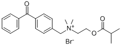 N-(4-[BENZOYL]BENZYL)-N,N-DIMETHYL-N-(2-[ISOBUTYROYL]ETHYL) AMMONIUM BROMIDE CAS#: 184006-62-0