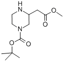 N-4-BOC-2-PIPERAZINEACETIC ACID METHYL ESTER CAS#: 183742-33-8