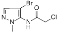 N-(4-BROMO-1-METHYL-1H-PYRAZOL-5-YL)-2-CHLOROACETAMIDE, TECH CAS#: 183988-30-9