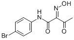 N-(4-BROMO-PHENYL)-2-HYDROXYIMINO-3-OXO-BUTYRAMIDE CAS#: 725-74-6