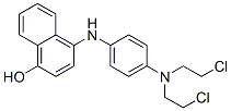 N-[4-[Bis(2-chloroethyl)amino]phenyl]-4-hydroxy-1-naphthalenamine CAS#: 63978-92-7