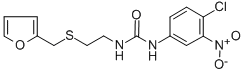 N-(4-CHLORO-3-NITROPHENYL)-N'-(2-[(2-FURYLMETHYL)THIO]ETHYL)UREA CAS#: 680211-92-1