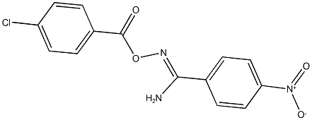 N'-(4-Chlorobenzoyloxy)-4-nitrobenzimidamide CAS#: 68451-89-8