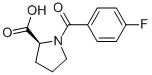 N-(4-Fluorobenzoyl)-L-proline CAS#: 62522-93-4
