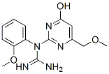 N-[4-HYDROXY-6-(METHOXYMETHYL)-2-PYRIMIDINYL]-N-(2-METHOXYPHENYL)GUANIDINE CAS#: 685113-53-5