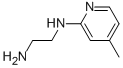 N-(4-METHYLPYRIDIN-2-YL)ETHANE-1,2-DIAMINE CAS#: 526184-60-1