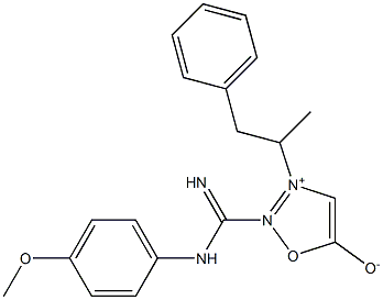 N-[[(4-Methoxyphenyl)aMino]carbonyl]-3-(1-Methyl-2-phenylethyl)sydnone IMine CAS#: 66404-54-4