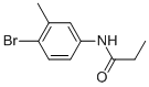 N-(4-bromo-3-methylphenyl)propanamide CAS#: 64890-68-2