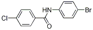N-(4-bromophenyl)-4-chlorobenzamide CAS#: 7461-40-7