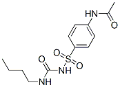 N-[4-[[[(butylamino)carbonyl]amino]sulphonyl]phenyl]acetamide CAS#: 6630-00-8