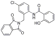 N-{4-chloro-2-[(1,3-dioxo-1,3-dihydro-2H-isoindol-2-yl)methyl]phenyl}-2-hydroxybenzamide CAS#: 693288-97-0