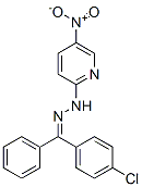 N-[[(4-chlorophenyl)-phenyl-methylidene]amino]-5-nitro-pyridin-2-amine CAS#: 6300-91-0