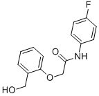 N-(4-fluorophenyl)-2-[2-(hydroxymethyl)phenoxy]acetamide CAS#: 693819-38-4
