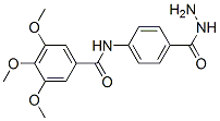 N-[4-(hydrazinecarbonyl)phenyl]-3,4,5-trimethoxy-benzamide CAS#: 69319-33-1