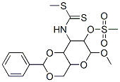 N-(4-methoxy-3-methylsulfonyloxy-9-phenyl-5,8,10-trioxabicyclo[4.4.0]d ec-2-yl)-1-methylsulfanyl-methanethioamide CAS#: 6945-62-6