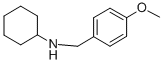 N-[(4-methoxyphenyl)methyl]cyclohexanamine CAS#: 63674-11-3