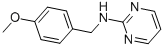 N-[(4-methoxyphenyl)methyl]pyrimidin-2-amine CAS#: 6957-21-7