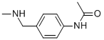 N-{4-[(methylamino)methyl]phenyl}acetamide CAS#: 65542-25-8