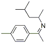 N-(4-methylpentan-2-yl)-1-(4-methylphenyl)ethanimine CAS#: 6302-45-0
