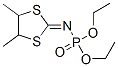 N-(4,5-Dimethyl-1,3-dithiolan-2-ylidene)phosporamidic acid O,O-diethyl ester CAS#: 63907-30-2