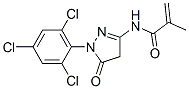 N-[4,5-dihydro-5-oxo-1-(2,4,6-trichlorophenyl)-1H-pyrazol-3-yl]methacrylamide CAS#: 7382-23-2