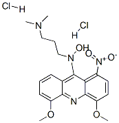 N-(4,5-dimethoxy-1-nitro-acridin-9-yl)-N-(3-dimethylaminopropyl)hydrox ylamine dihydrochloride CAS#: 176915-34-7