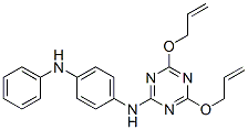 N-[4,6-bis(allyloxy)-1,3,5-triazin-2-yl]-N'-phenylbenzene-1,4-diamine CAS#: 60640-92-8