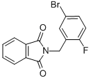 N-(5-BROMO-2-FLUOROBENZYL)PHTHALIMIDE CAS#: 530141-44-7