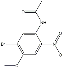 N-(5-Bromo-4-methoxy-2-nitrophenyl)acetamide CAS#: 7357-66-6