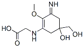 N-[5-Hydroxy-5-(hydroxymethyl)-3-imino-2-methoxy-1-cyclohexen-1-yl]glycine CAS#: 67731-19-5