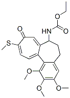 N-(5,6,7,9-Tetrahydro-1,2,3-trimethoxy-10-methylthio-9-oxobenzo[a]heptalen-7-yl)carbamic acid ethyl ester CAS#: 63620-51-9