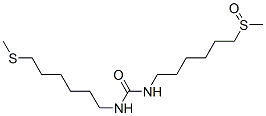 (-)-N-[6-(Methylsulfinyl)hexyl]-N'-[6-(methylthio)hexyl]urea CAS#: 68231-35-6