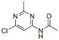 N-(6-chloro-2-methyl-pyrimidin-4-yl)acetamide CAS#: 7253-63-6