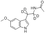 N-ACETYL-5-METHOXYTRYPTAMINE-ALPHA,ALPHA,BETA,BETA-D4 CAS#: 66521-38-8