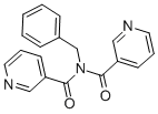 N-BENZYL-N-NICOTINOYLNICOTINAMIDE CAS#: 7252-85-9