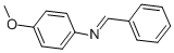N-BENZYLIDENE-P-METHOXYANILINE CAS#: 783-08-4