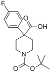 N-BOC-4-(P-FLUOROPHENYL)-4-PIPERIDINECARBOXYLIC ACID CAS#: 644981-89-5