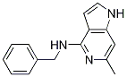 N-Benzyl-6-Methyl-1H-pyrrolo[3,2-c]pyridin-4-aMine CAS#: 178268-87-6
