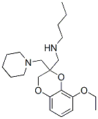 N-Butyl-8-ethoxy-2-(1-piperidinylmethyl)-1,4-benzodioxane-2-methanamine CAS#: 63916-62-1